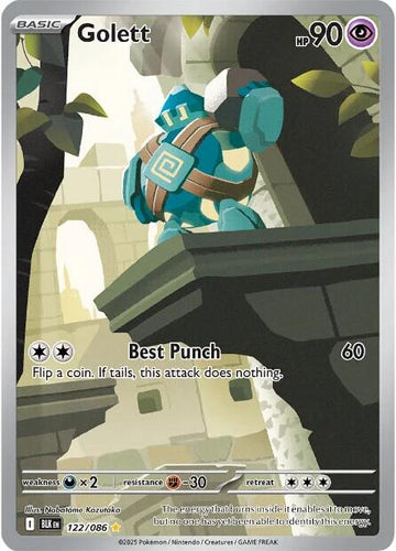 Golett [122/086] [Black Bolt] Holofoil