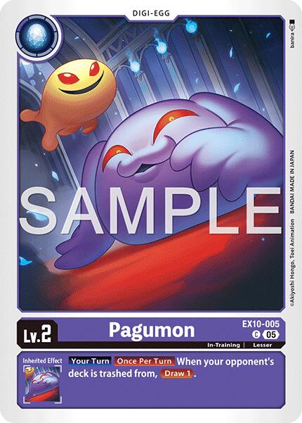 Pagumon [EX10-005 C] [Sinister Order]
