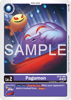 Pagumon [EX10-005 C] [Sinister Order]