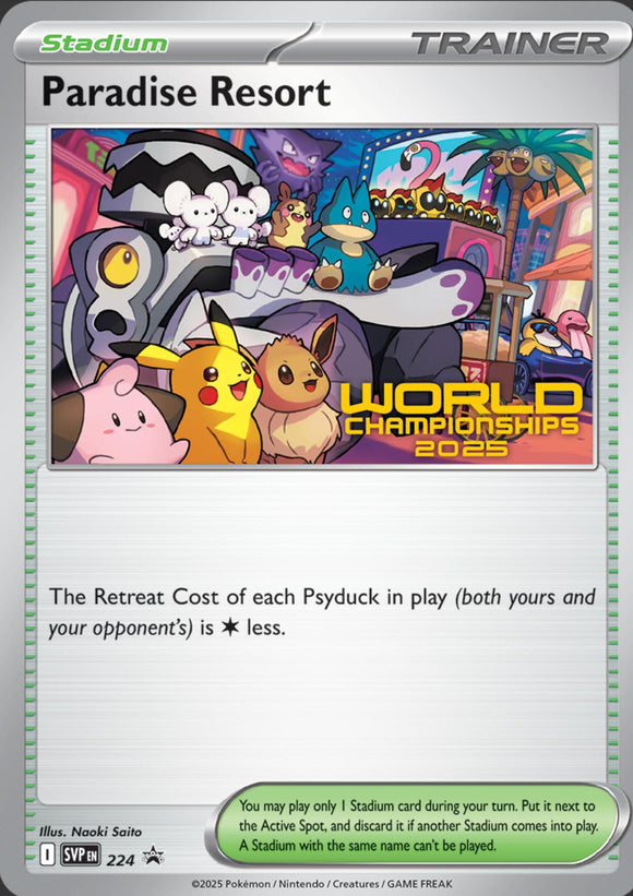 Paradise Resort [224] [Scarlet & Violet Promo Cards]