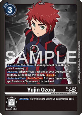 Yujin Ozora (Limited Foil) [EX10-062 U] [Sinister Order] Foil
