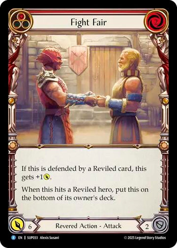 Fight Fair [SUP033] [Super Slam] Rainbow Foil