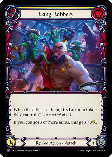 Gang Robbery [SUP085] [Super Slam] Rainbow Foil