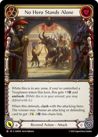 No Hero Stands Alone [SUP020] [Super Slam]