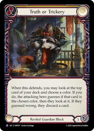 Truth or Trickery [SUP077] [Super Slam] Rainbow Foil