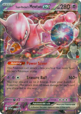 Team Rocket's Mewtwo ex [216] [Scarlet & Violet Promo Cards] Holofoil