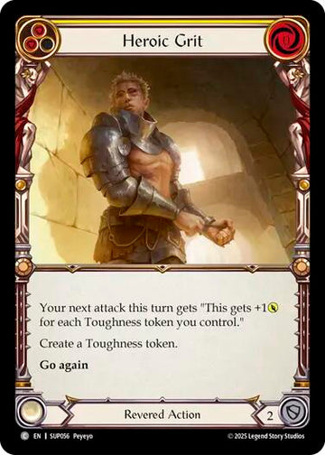 Heroic Grit [SUP056] [Super Slam] Rainbow Foil