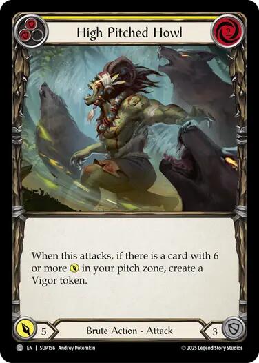 High Pitched Howl (Yellow) [SUP156] [Super Slam]