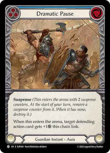 Dramatic Pause (Blue) [SUP200] [Super Slam]