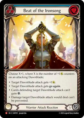 Beat of the Ironsong [SUP251] [Super Slam] Rainbow Foil