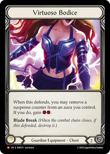 Virtuoso Bodice [SUP272] [Super Slam] Cold Foil