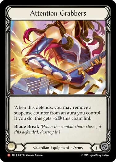 Attention Grabbers [SUP273] [Super Slam] Cold Foil