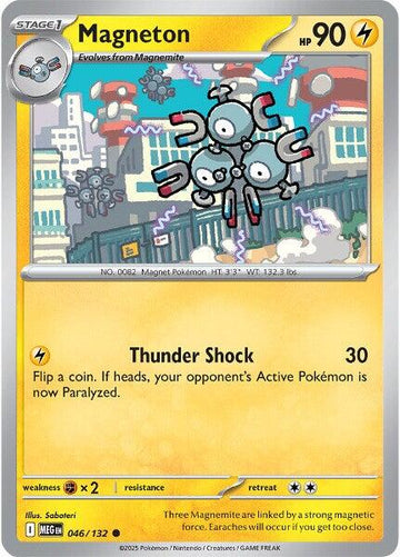 Magneton [046/132] [Mega Evolution] Reverse Holofoil