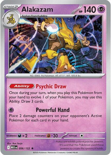 Alakazam [056/132] [Mega Evolution] Reverse Holofoil