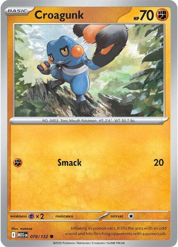 Croagunk [078/132] [Mega Evolution]