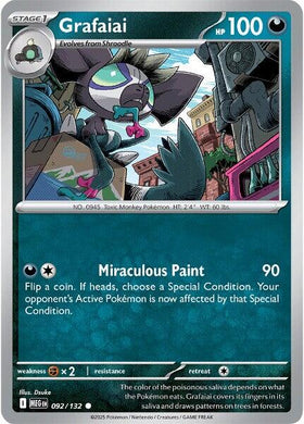 Grafaiai [092/132] [Mega Evolution] Reverse Holofoil