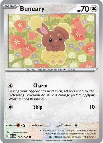 Buneary [107/132] [Mega Evolution] Reverse Holofoil