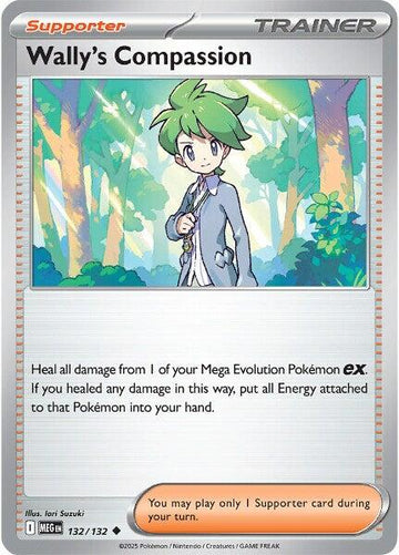 Wally's Compassion [132/132] [Mega Evolution] Reverse Holofoil