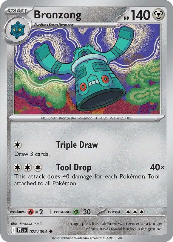 Bronzong [072/094] [Phantasmal Flames] Reverse Holofoil