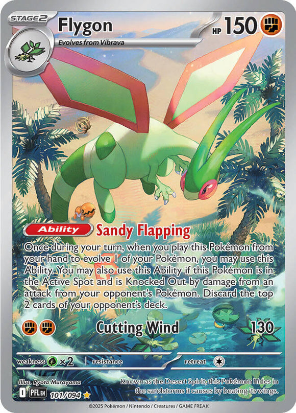 Flygon [101/094] [Phantasmal Flames] Holofoil