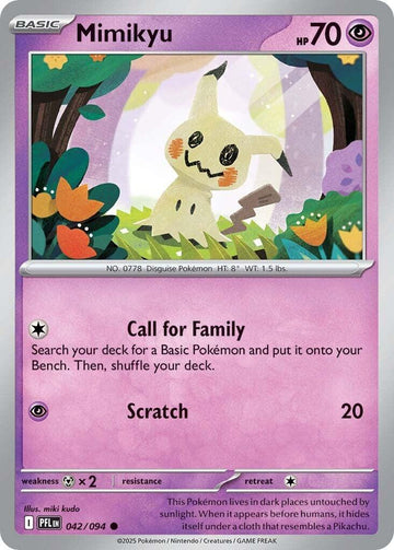 Mimikyu [042/094] [Phantasmal Flames] Reverse Holofoil
