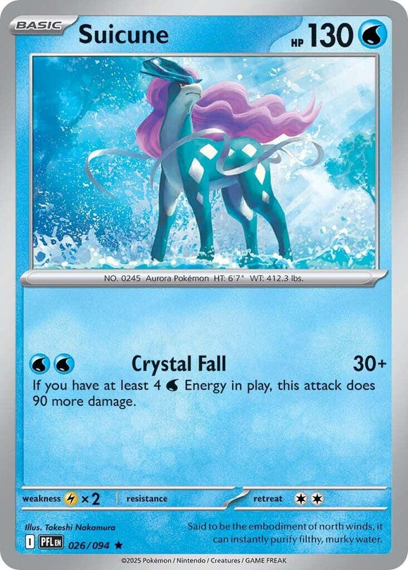 Suicune [026/094] [Phantasmal Flames] Holofoil