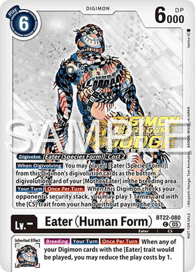 Eater (Human Form) (Judge Pack 2025 Wave 2) [BT22-080 C] [Cyber Eden] Foil
