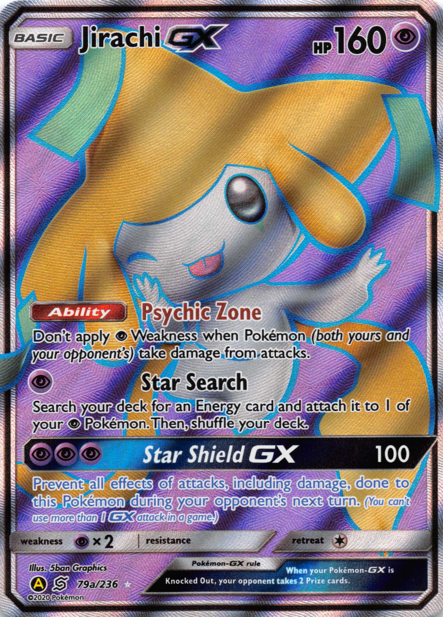 Jirachi-GX [79a/236] - (Unified Minds) Holofoil