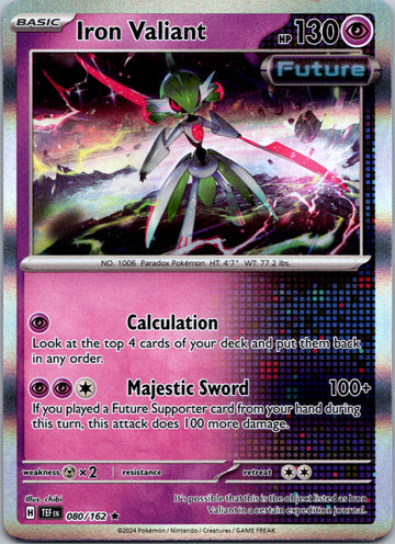 Iron Valiant [080/162] - (Temporal Forces) Holofoil
