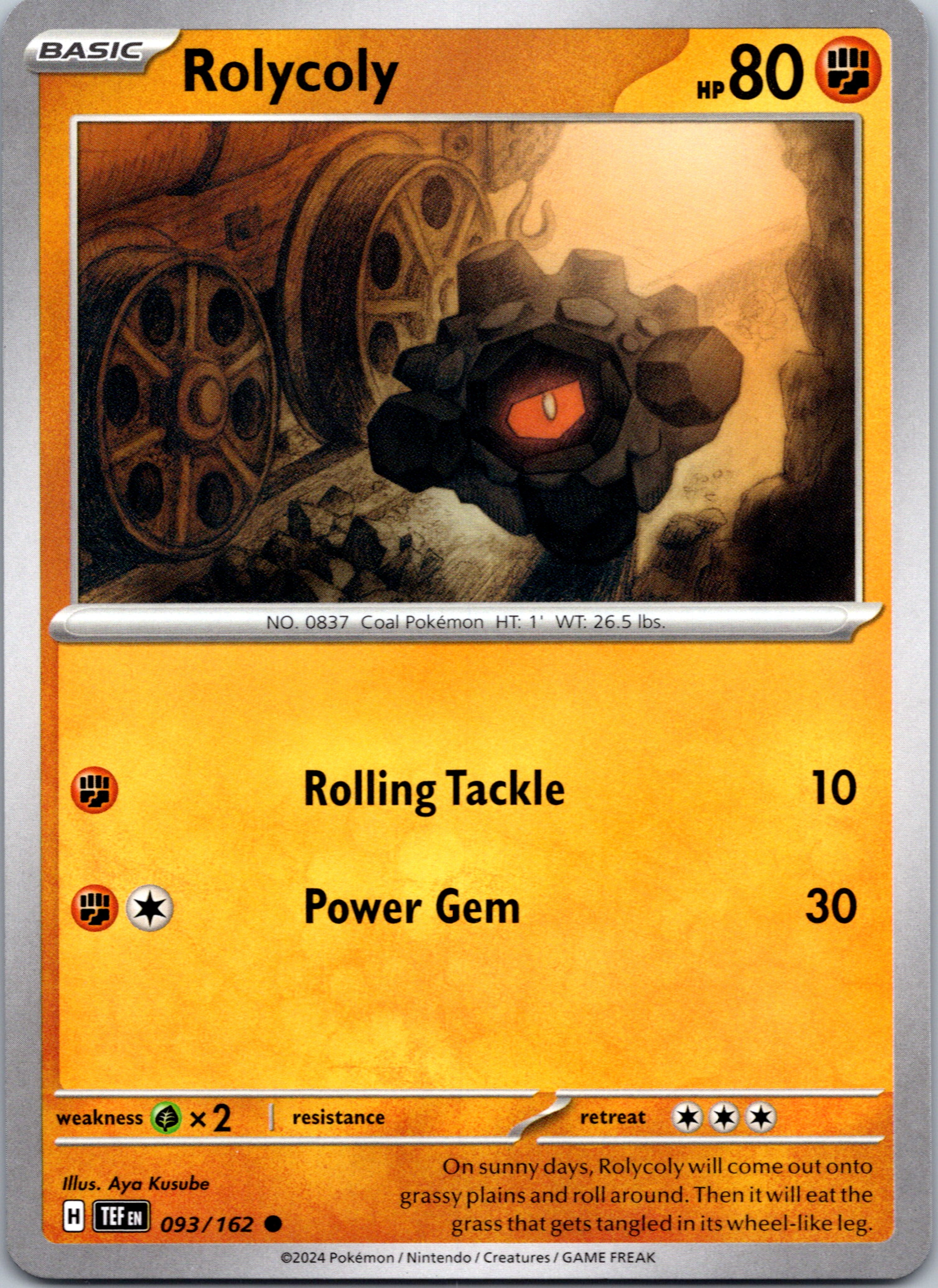 Rolycoly [93/162] - (Temporal Forces)