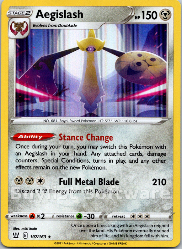 Aegislash [107/163] [SWSH05: Battle Styles]