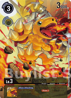Agumon (Tamer's Evolution Box 2) [BT2-033] [Release Special Booster 1.0] Foil