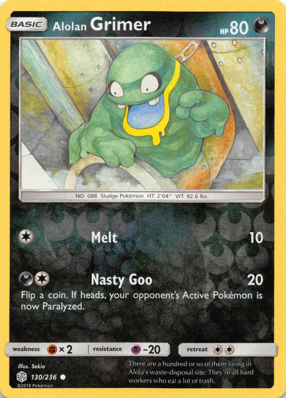 Alolan Grimer [130/236] [Cosmic Eclipse] Reverse Holofoil