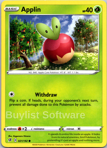 Applin (021/192) [Sword & Shield: Rebel Clash]