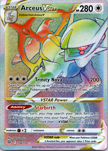 Arceus VSTAR (Secret) (176) [176/172] [Brilliant Stars] Holofoil