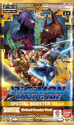 Digimon TCG: Release Special Booster Pack Version 2.0 (BT18,BT19)