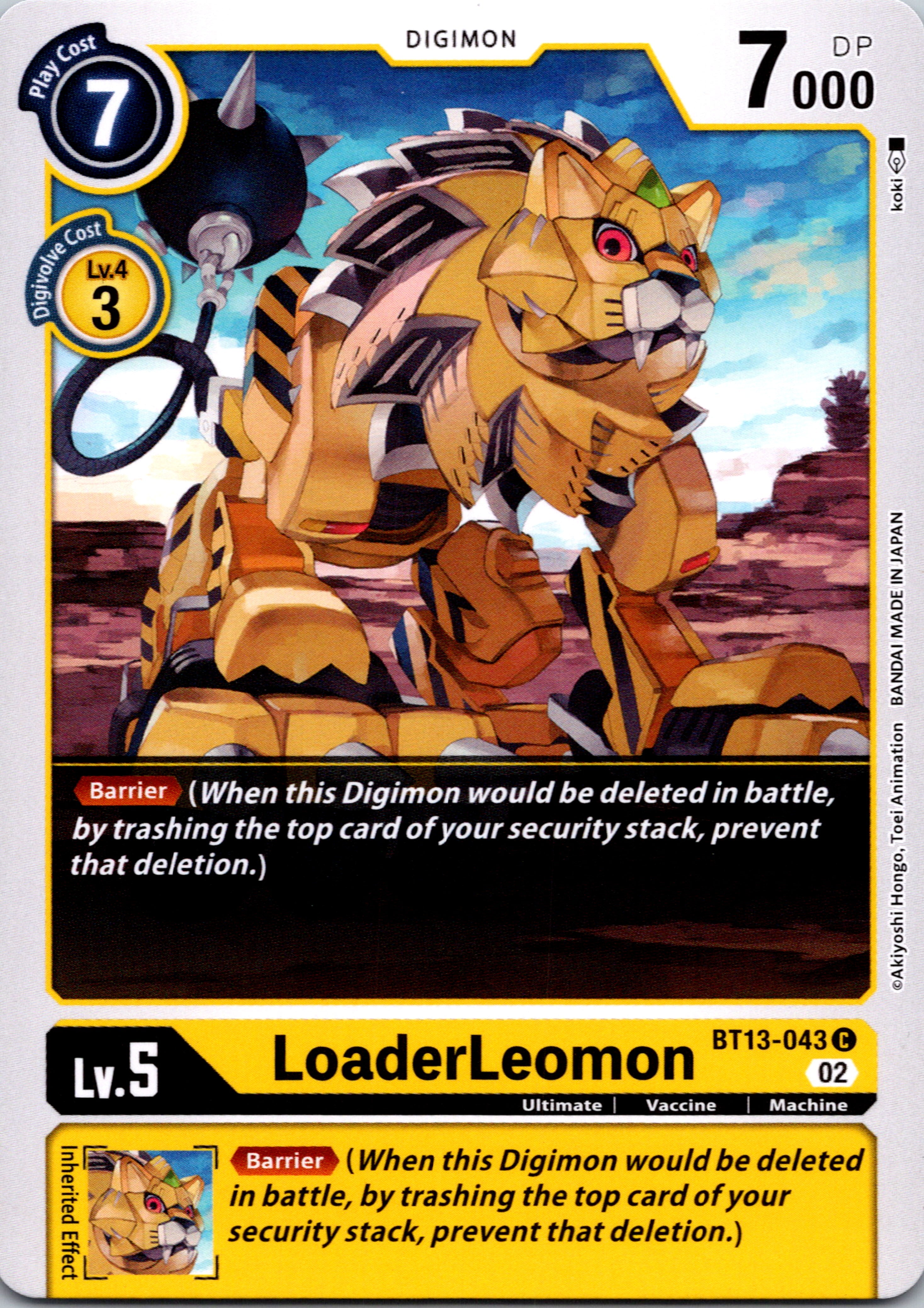 LoaderLeomon [BT13-043] [Versus Royal Knights] Normal