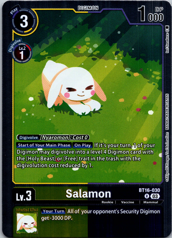 Salamon [BT16-030-R] [Beginning Observer] Foil