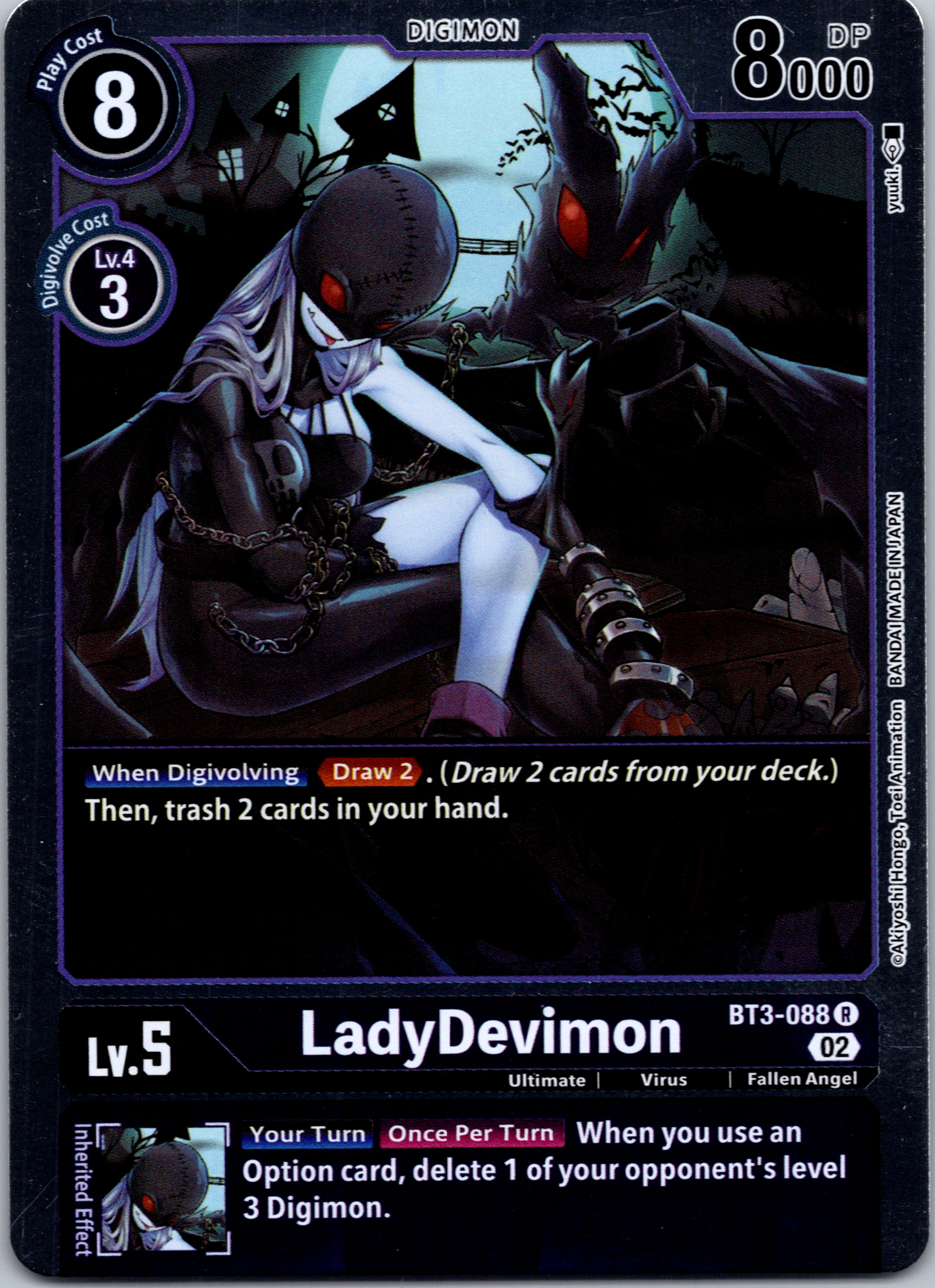 LadyDevimon (Resurgence Booster Reprint) [BT3-088] [Resurgence Booster] Foil