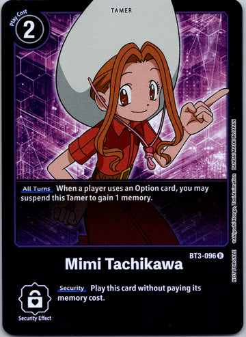 Mimi Tachikawa - BT3-096 (Event Pack 4) [BT3-096] [Release Special Booster] Foil