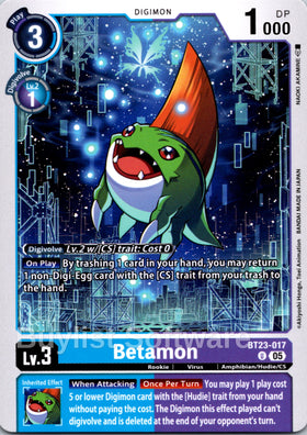 Betamon [BT23-017 U] [Hackers' Slumber]