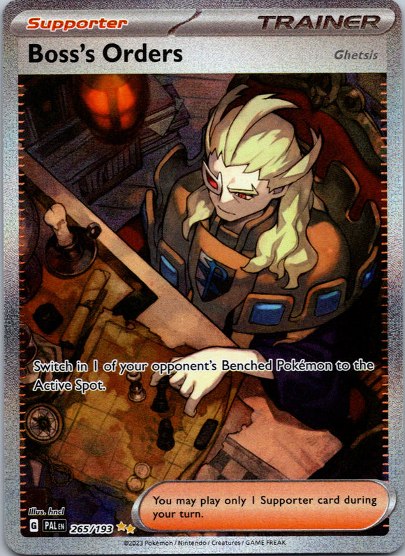 Boss's Orders - 265/193 [265/193] [Paldea Evolved] Holofoil