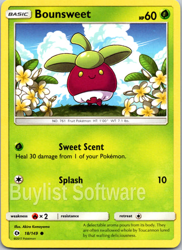 Bounsweet [18/149] [Sun & Moon Base Set]