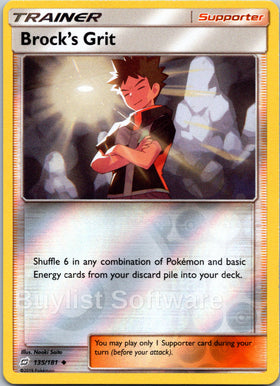 Brock's Grit [135/181] [Team Up] Reverse Holofoil