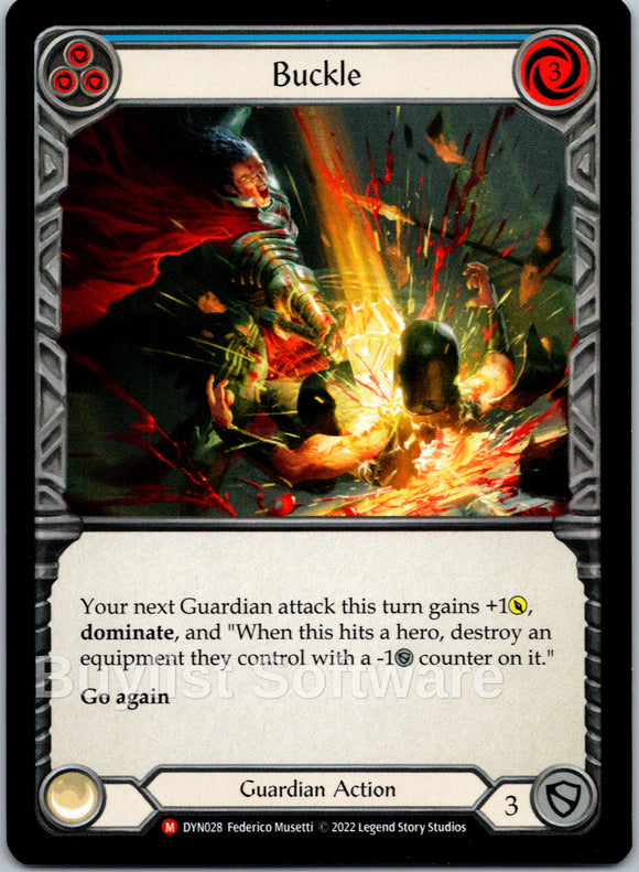 Buckle [DYN028] (Dynasty)  Rainbow Foil