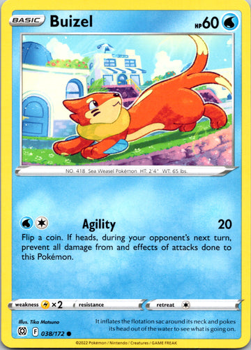 Buizel [038/172] [Brilliant Stars]