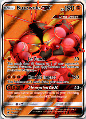 Buzzwole GX (Full Art) [104/111] [Crimson Invasion] Holofoil