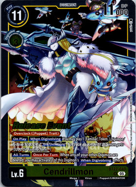 Cendrillmon [BT22-040 R] [Cyber Eden Release Event Cards] Foil
