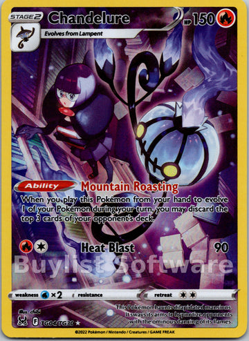 Chandelure (TG04/TG30) [Sword & Shield: Lost Origin]