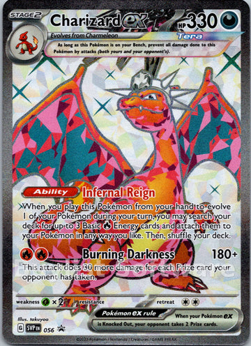 Charizard ex (056) - (SV Scarlet & Violet Promo Cards) Holofoil